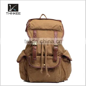China New Products Fashion Unisex Canvas Bag Back Pack thumbnail-6