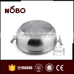 Multifunctional Stainless Steel Couscous Stock Pot With Steamer thumbnail-5