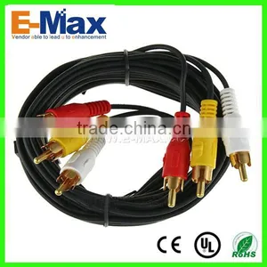 Triple 3 RCA Audio Video AV Cable thumbnail-1