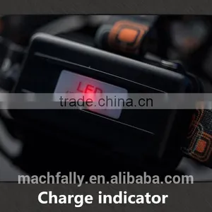 Wholesale Product Machfally High Power 3T6 LED Outdoor Headlight Rechargeable Headlamp Waterproof LED Flashlight thumbnail-6