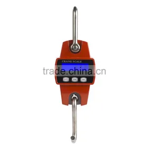 300kg/600lb Weight Digital Hanging Scale Mini Hook Scale Industrial Crane Scale thumbnail-2