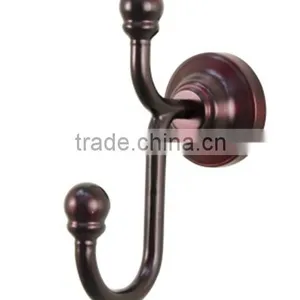 Danforth Metal Plated Robe Hanger Vintage OBR Robe Hook thumbnail-1