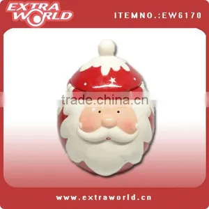 Ceramic Santa Claus Honey Jar thumbnail-1