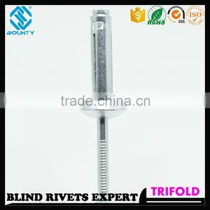 HIGH QUALITY FACTORY ALUMINUM TRI-FOLD BLIND RIVETS FOR GLASS CURTAIN WALL thumbnail-4
