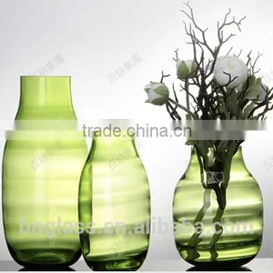 Green Cheap Wholesale Glass Vases thumbnail-2