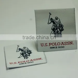 100% Polyester Blank Custom Woven Fabric Labels for Clothing thumbnail-2
