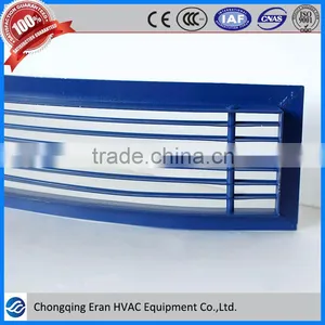 High Performance HVAC Aluminium Curved Blades Air Diffusers thumbnail-2