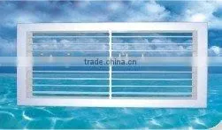PVC Plastic Double Deflection Air Diffuser, Air Grille, Air Louver thumbnail-5