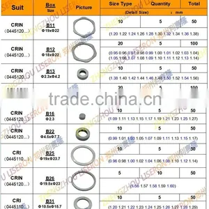 Common Rail Fuel Adjustment Gasket Bosch Injector Shim Kits thumbnail-2