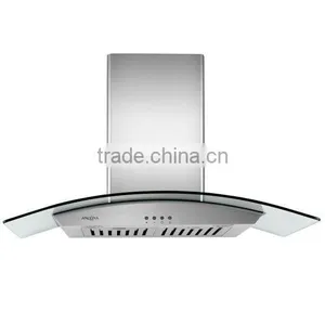Tempered Glass Kitchen Range Hood With AS/NZS2208:1996, BS6206, EN12150 Certificate thumbnail-2