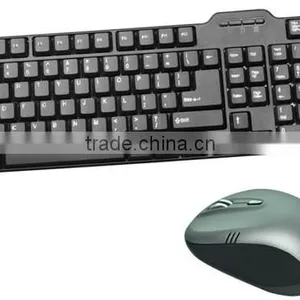 Shenzhen Computer Cheap 2.4GHz Wireless Desktop Mouse and Keyboard thumbnail-1