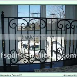 Industrial Safe Wrought Iron Balcony Railing thumbnail-1