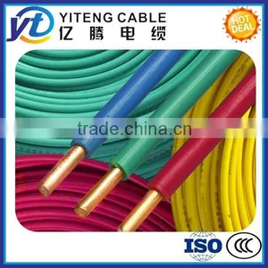 Low Smoke Zero Halogen Flame Retardant Cable Wire PVC LSZH Electric Wire thumbnail-2