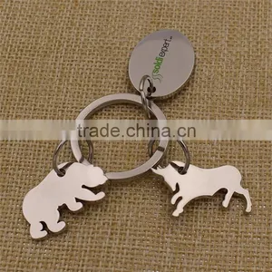 Promotion Gifts Custom Metal Custom Shape Keychain Supplier's Choice thumbnail-1