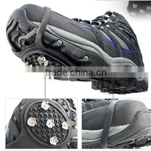 Sport's Equipment Saftey Silicone Anti-slip Ice Crampons for Snowshoes Quality Choice thumbnail-1