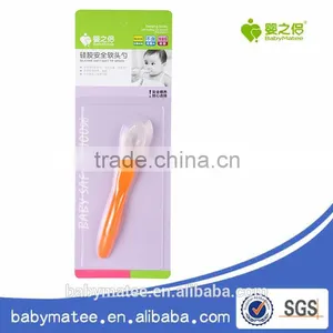 Babymatee Baby Feeding Products Different Colors Good Chemical Resistance Custom Baby Spoon thumbnail-3
