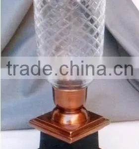 Hurricane Candle Holder- Aluminum Candle Holder thumbnail-1