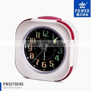 High Quality Plastic Snooze Alarm Clocks By Using Environmental Friendly Protect Raw Material With Alarm Clocks With Lights thumbnail-1
