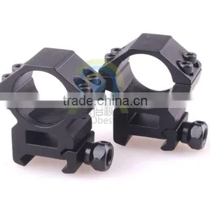2 x Medium Profile 20mm Weaver Picatinny Rifle Scope Mounts 25.4mm 1" Inch Ring thumbnail-4