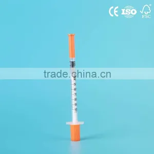 Disposable U-100 Insulin Syringe thumbnail-1