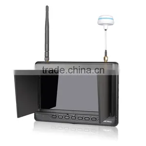 7 Inch Wireless Audio Video Transmitter Receiver Lcd Monitor Built in Battery 32 ch 5.8g Drone Parts thumbnail-6