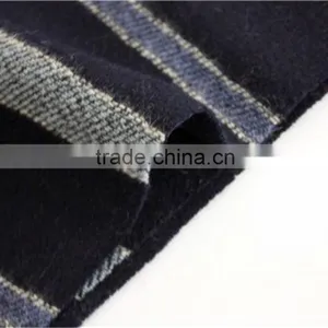 Yarn Dyed Split Joint Wool Scarf With Fringe thumbnail-5