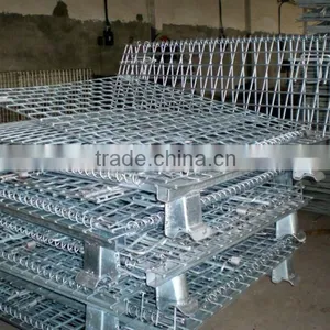 Foldable Heavy Duty Wire Mesh Container thumbnail-1