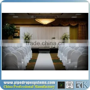 Antique Wedding Decoration Event Crystal Candle Stand Backdrop Pipe and Drape thumbnail-1