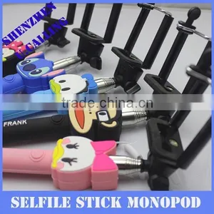 Hot Selling Cartoon Micky Hello Kitty Monopod For IPhone Samsung Android Mobile thumbnail-5