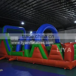 Inflatable Indoor Playground Equipment Outdoor Playground Jungle Obstacle Course thumbnail-1