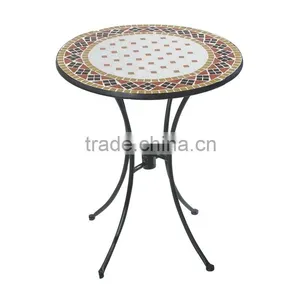 Round Top Table With Metal Leg/Any Home Furniture Dining Table Coffee Table thumbnail-1