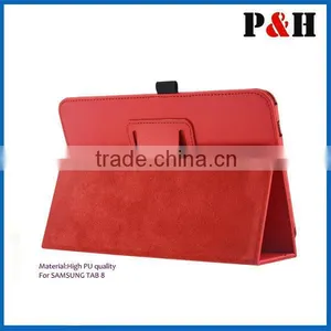 Premium Leather Stand Case Cover for Samsung Galaxy Tab 3 8.0 T3100 T3110 thumbnail-2