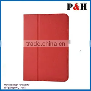 Premium Leather Stand Case Cover for Samsung Galaxy Tab 3 8.0 T3100 T3110 thumbnail-1