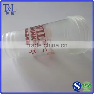 Custom Printed Factory Wholesale Cheap Transparent Plastic Cup Manufactured by T&L Brand thumbnail-1