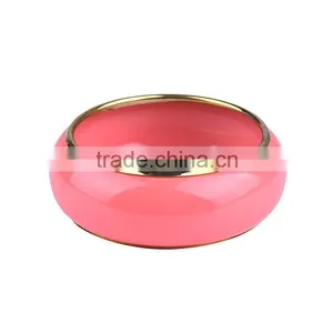Free Sample 2016 New Design Coating Craft Plain Stainless Steel Cuff Bangle thumbnail-4