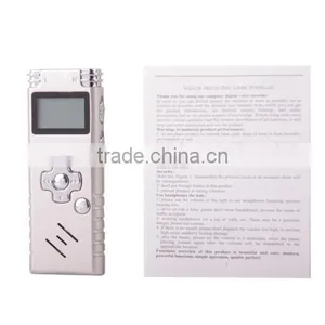 Professional 8GB LCD Digital Voice Recorder With VOR MP3 Player Hidden Voice Recorder thumbnail-6