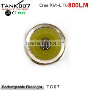 TANK007 Most Powerful Led Rechargeable Flashlight High Power Red Led Flashlight Camping Torch Light thumbnail-6