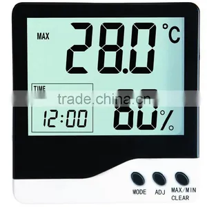 LCD Digital Temperature Hygrometer Humidity Meter Digital Thermometer Portable Hygrothermograph With Home Used thumbnail-3