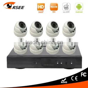 2016 Hot 8ch NVR With 960P ip Cameras Kit Home Security System thumbnail-1