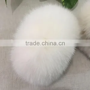 Classic Design 2016 New Collection Custom Real Fox Fur Sleeves Cuff Fur Wrist Warmer thumbnail-3