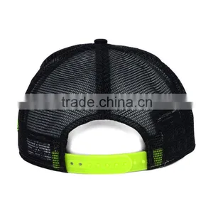 Flat Brim Cheap Custom Wholesale Simple Mesh Snapback Cap thumbnail-3