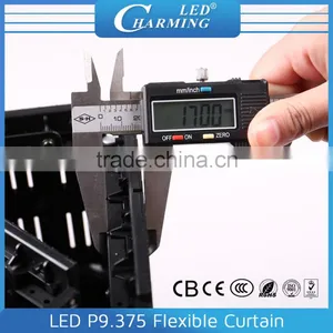 IP65 Lightweight Flexible Long Life Span Energy-saving Led Stage Curtain for Event thumbnail-1