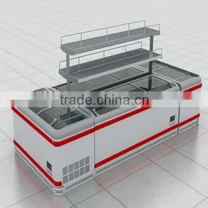 Commercial Fridge Commercial Freezer Curved Freezer Island Freezer thumbnail-1