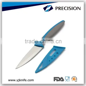 TPR And PP Handle Paring Knife With Cover thumbnail-1