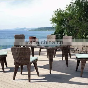 PE Rattan Furniture - Outdoor Patio Furniture - PE Rattan Coffee Set thumbnail-1