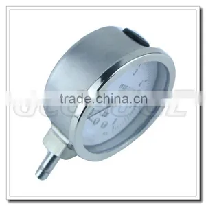 High Quality Bottom Stainless Steel 2 1/2inch Turbo Psi Gauge thumbnail-4