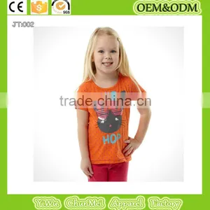 Rabbit T-shirt 100% Cotton T-shirt Animal T-shirt Kids T-shirt Child T-shirt Girl T-shirt thumbnail-2