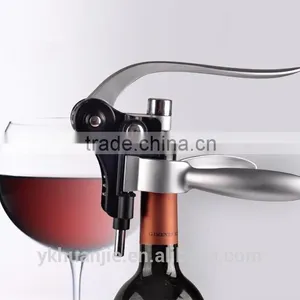 Rabbit Puller Red Wine Bottle Cork Opener Tool Corkscrew Collar Pourer Gift thumbnail-4