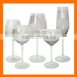 Engraved Hand Made Wine Glass Champagne Flutes thumbnail-1