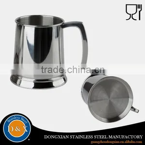 High Quality Stainless Steel Coffee Mugs With Lid thumbnail-1